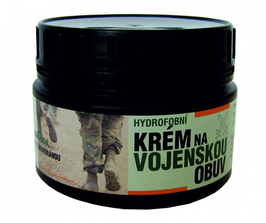 Hydrofobní krém na obuv černý na GoreTex 250 ml - Obrázek Hydrofobní krém na obuv černý na GoreTex 250 ml - Obrázek